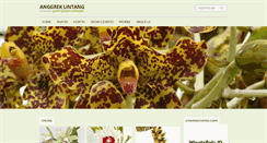 Desktop Screenshot of anggrek-lintang.com